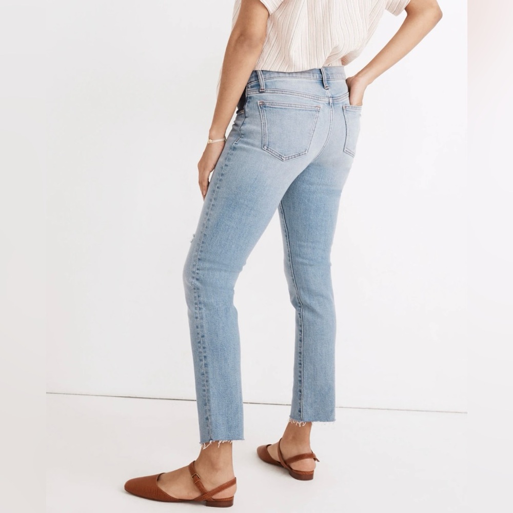 Madewell maternity side-panel perfect vintage jeans (size 24)